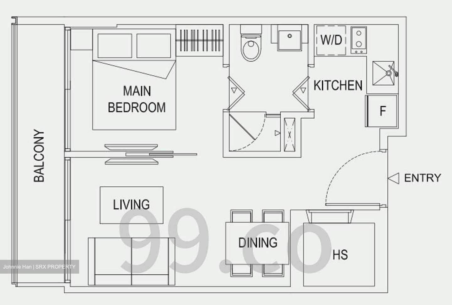 The Octet (D14), Apartment #523176771